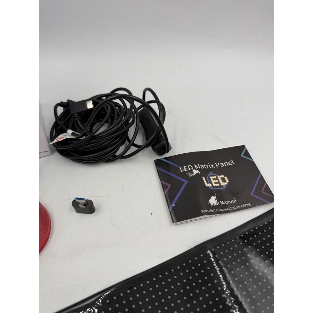 Flexible LED RGB App Control Screen Matrix Panel, 16x64 - Open Box - Picture 10 of 16